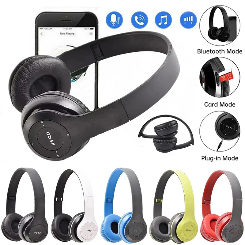 Bluetooth Headset On Ear - Bluetooth Headset Wireless Earphones Over Ear