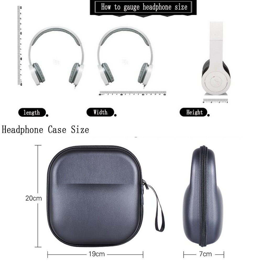 POYATU Tai Nghe Chụp Tai Túi C - đánh giá và giá Sennheiser Headphone Hd 25