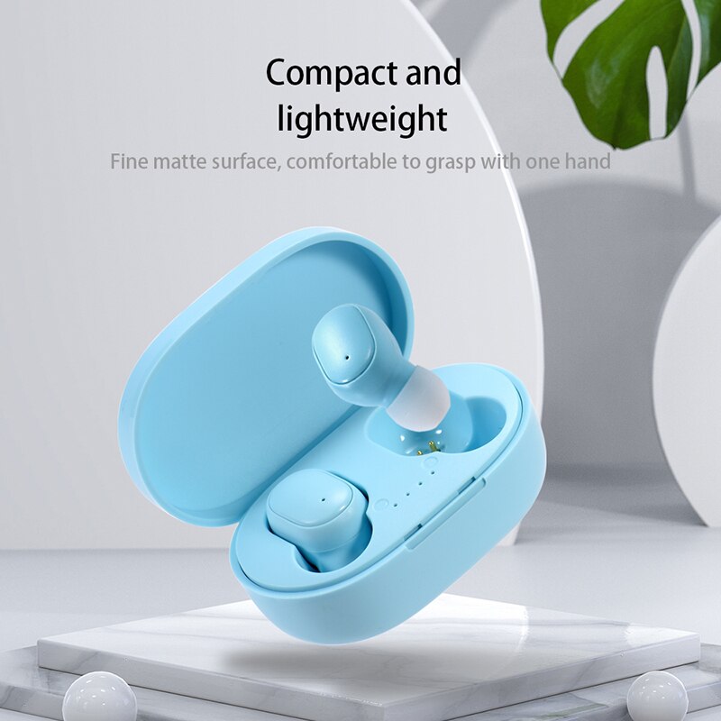A6S TWS Earphones Wireless Blu - đánh giá và giá Bluetooth Headset On Ear