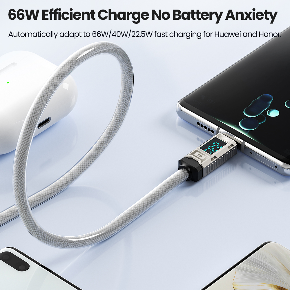 Toocki PD 66W USB C Cable 6A D - đánh giá và giá Usb C Earphone