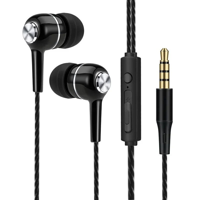 Wired Headphones 3.5mm In-Ear  - đánh giá và giá Wired Earphone Mic