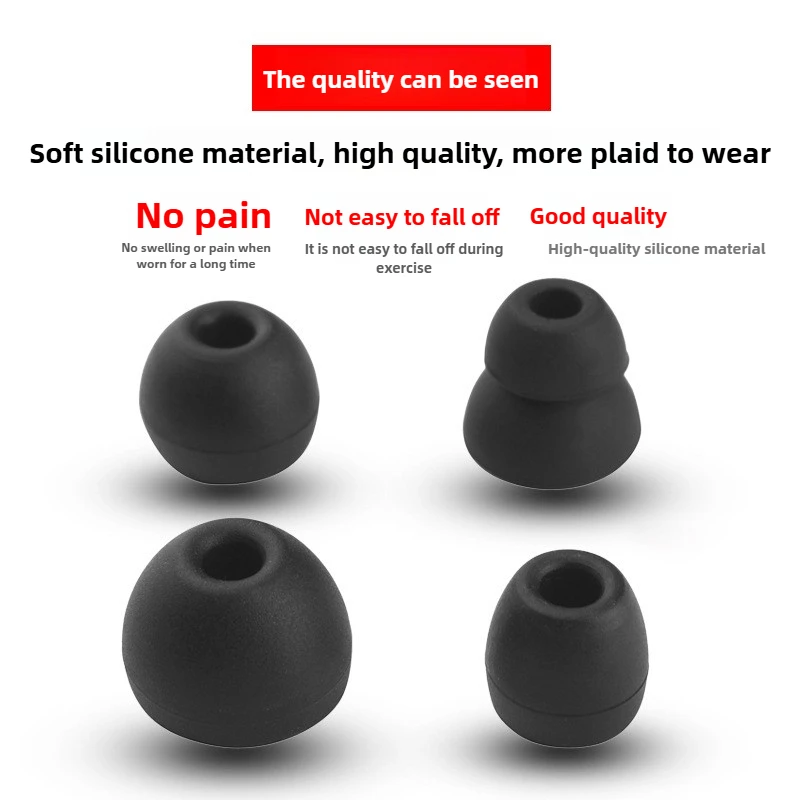 4 - Pair Set of Soft Silicone  - đánh giá và giá Beats Headphone Powerbeats Pro