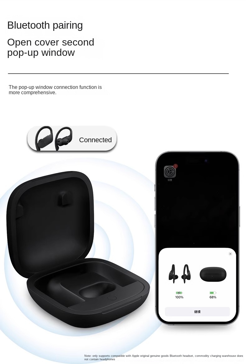 700mAh Earphone Charging Box C - đánh giá và giá Beats Headphone Powerbeats Pro