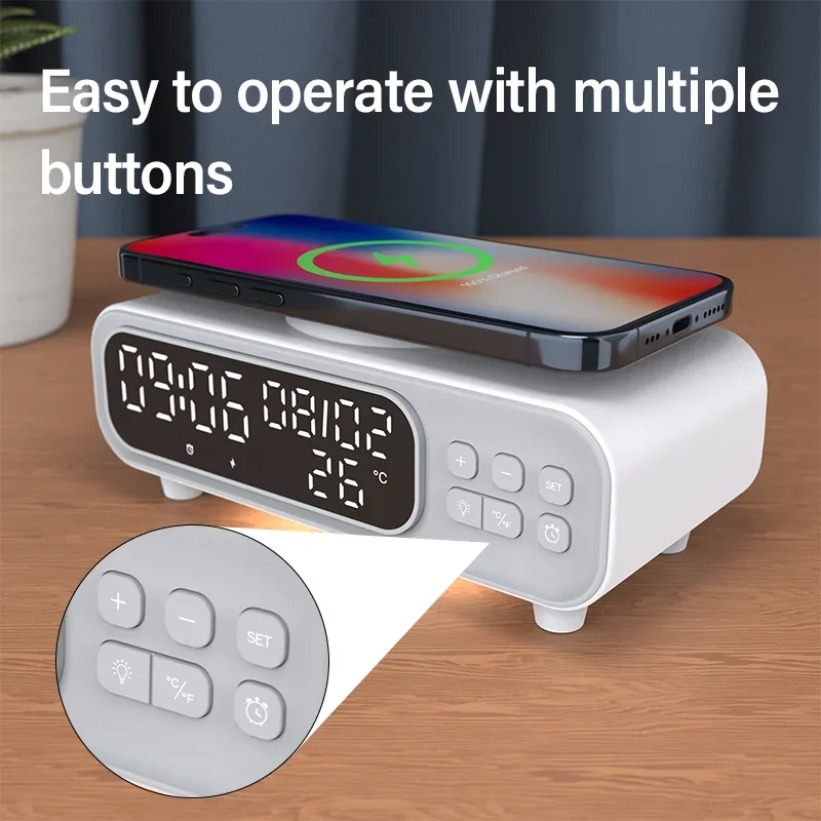 15W Wireless Charger Time Alar - đánh giá và giá Usb C Earphone