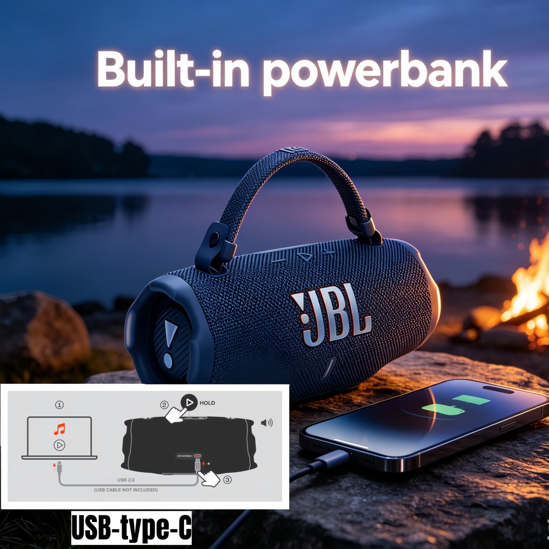 JBL Charge 6 Portable Bluetoot - đánh giá và giá Jbl Speaker Charge 5