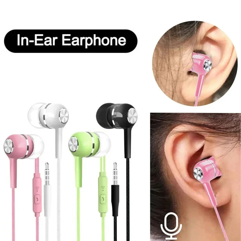1/2/3/4Pcs 3.5mm Wired Earphon - đánh giá và giá Wired Earphone Mic