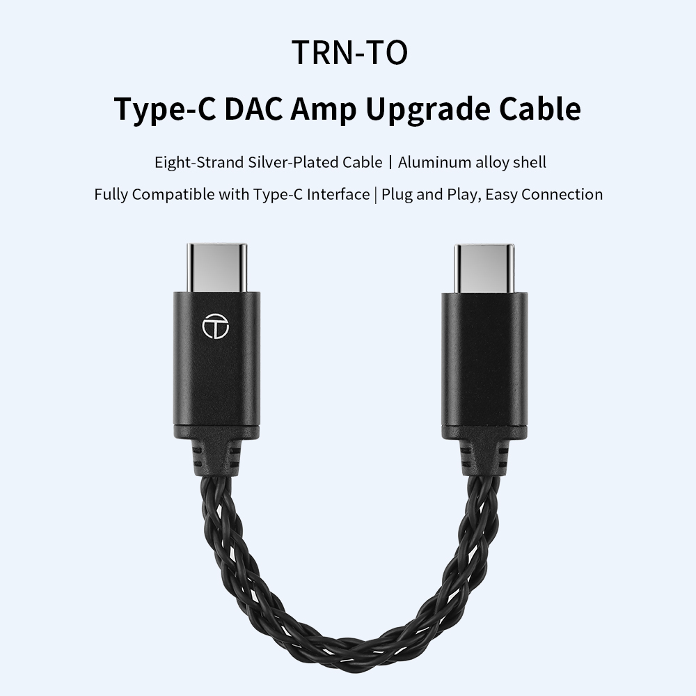 TRN To Conversion Line Type-C  - đánh giá và giá Usb C Earphone