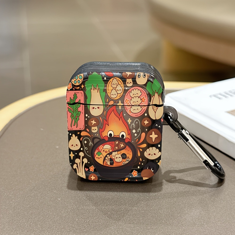 Cute Cartoon Hot Pot Protectiv - đánh giá và giá Headphone Case Hard