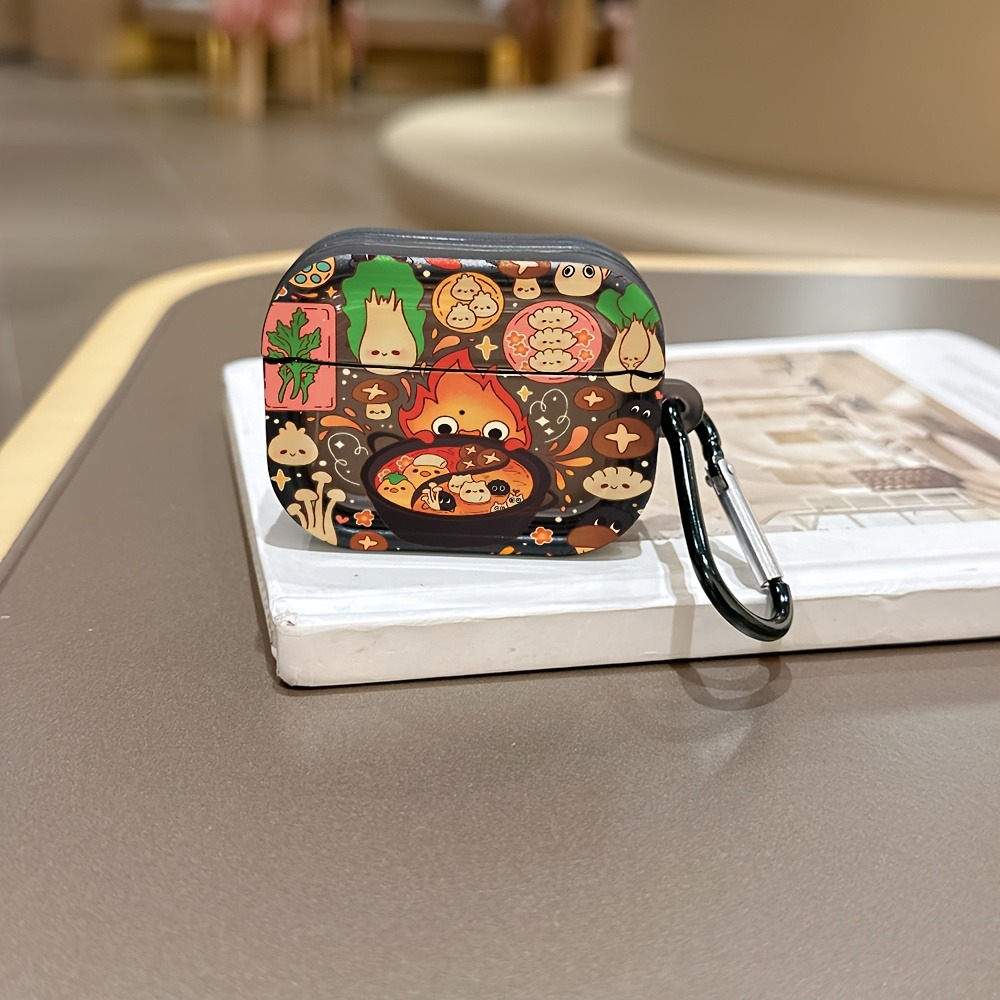Cute Cartoon Hot Pot Protectiv - đánh giá và giá Headphone Case Hard