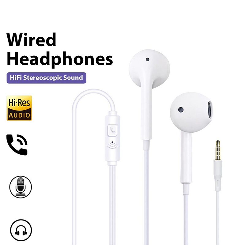 3.5mm Wired Earphone In Ear He - đánh giá và giá Wired Earphone Mic