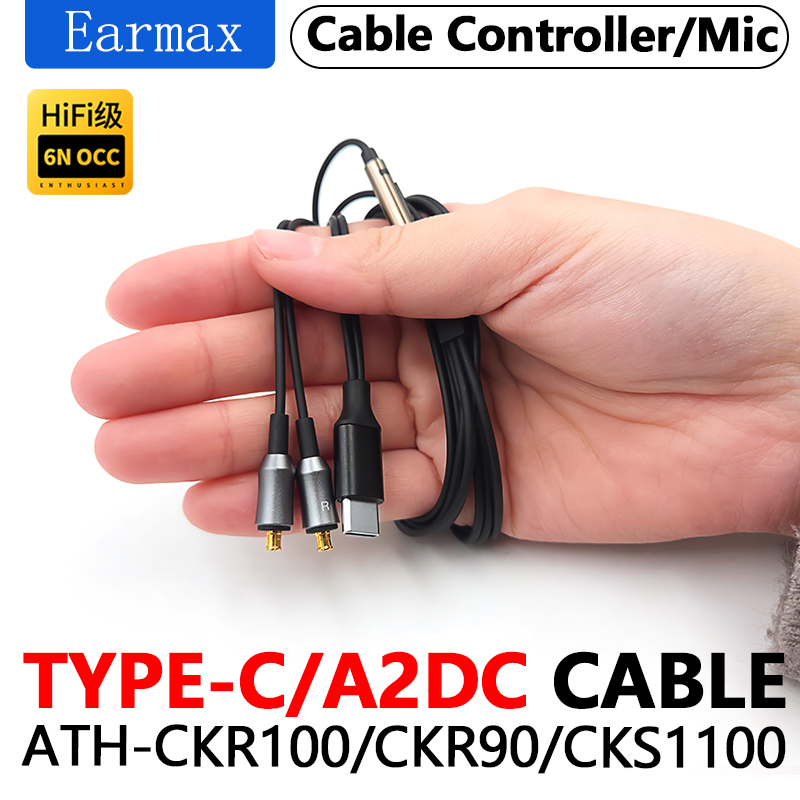 For ATH-CKR100 CKR90is CKR100i - đánh giá và giá Usb C Earphone