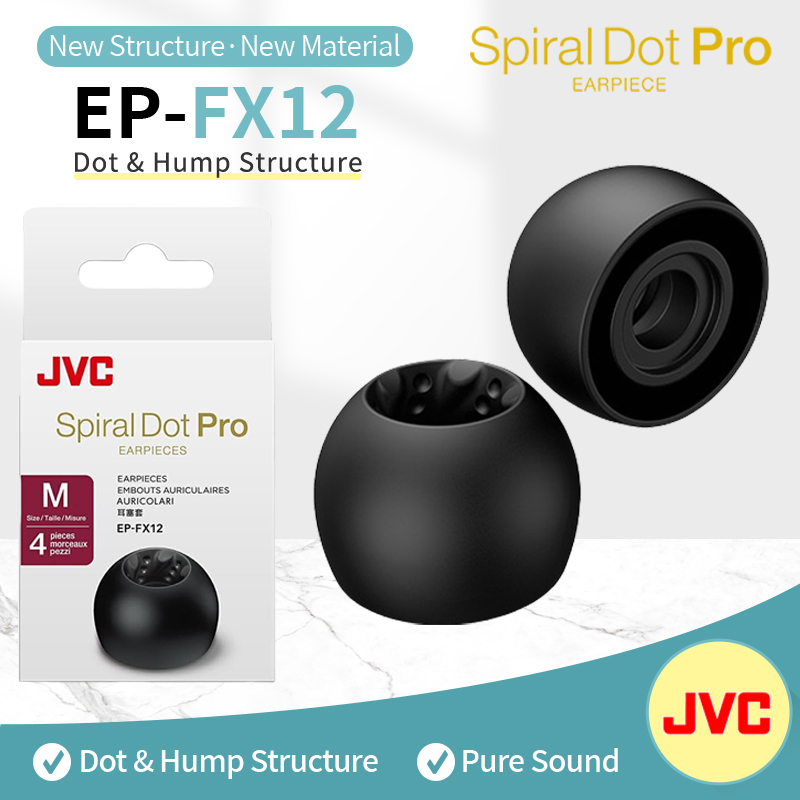 JVC EP FX12 Spiral Dot Pro Com - đánh giá và giá In Ear Monitor Iem